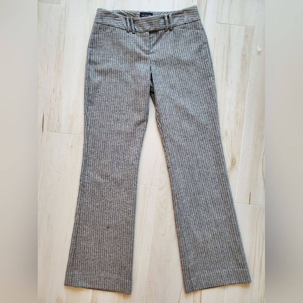 Wool houndstooth pants